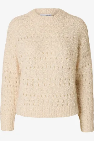 SELECTED Trøje slfAlfi LS Knit O-neck