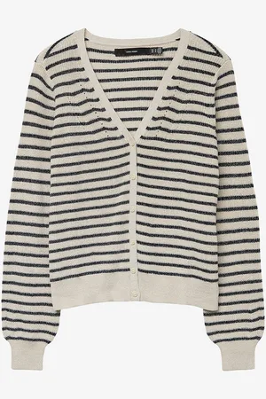 VERO MODA Cardigan vmNewlex Shine LS Short V-neck Card