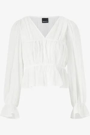 Gina Tricot Bluse Drawstring