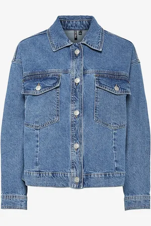 Pieces® Cowboyjakke pcElma Denim Jacket