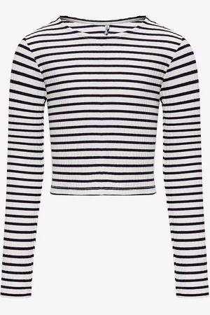 ONLY Top kogNella Striped L/S O-neck Top Jrs