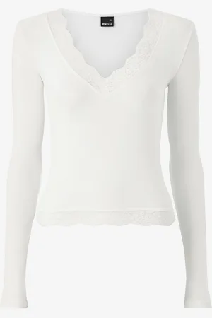 Gina Tricot Top Lace Detail