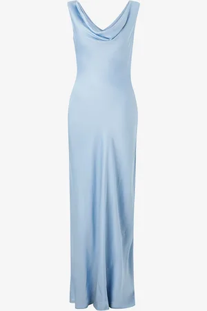 By Malina Maxi kjole Leah Cowl Satin