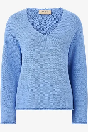 Mos Mosh Trøje mmBine LS V-neck Knit