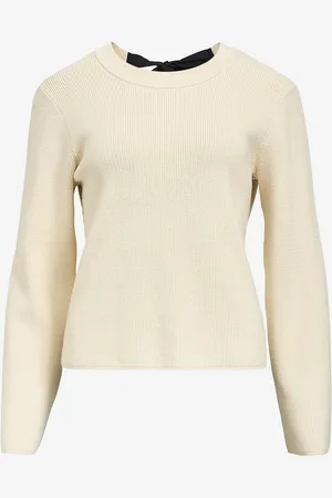 Object Trøje objUlla L/s RE Knit Pullover Div