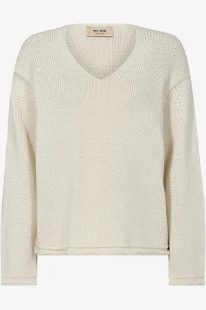 Mos Mosh Trøje mmBine LS V-neck Knit