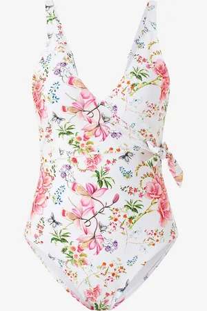 KAANDA Beach life Badedragt Wrap Onepiece w Fix Cups And Adjustable Strapes