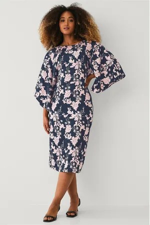 ELLOS Kjole (monday) Dress With Wide Sleeves med brede ærmer