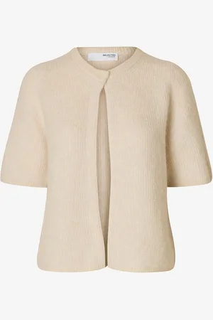 SELECTED Cardigan slfSia Ras 2/4 Rib Knit NO