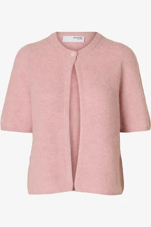 SELECTED Cardigan slfSia Ras 2/4 Rib Knit NO