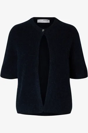 SELECTED Cardigan slfSia Ras 2/4 Rib Knit NO