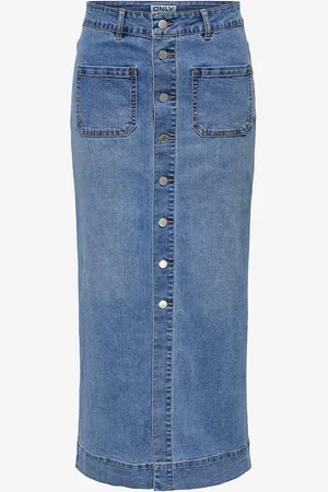 ONLY Cowboynederdel onlIrina Button Pocket Maxi G
