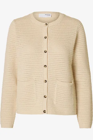 SELECTED Cardigan slfVinna LS Structure Knit