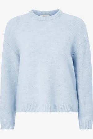 Gina Tricot Trøje Crew Neck Knitted Sweater