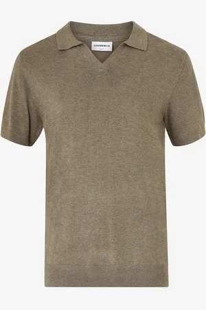 Lindbergh Poloshirt Ecovero S/s V-neck Polo
