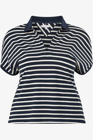 Tommy Hilfiger Top Crv Lyocell Open-NK Polo SS