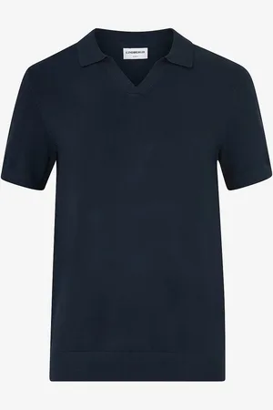 Lindbergh Poloshirt Ecovero S/s V-neck Polo