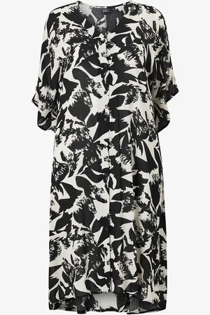 Zizzi Kjole sLulu Blk Beach Dress