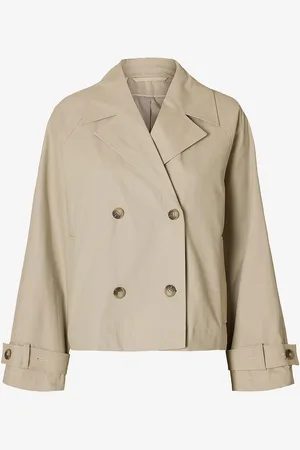 SELECTED Jakke slfCilo Short Trenchcoat