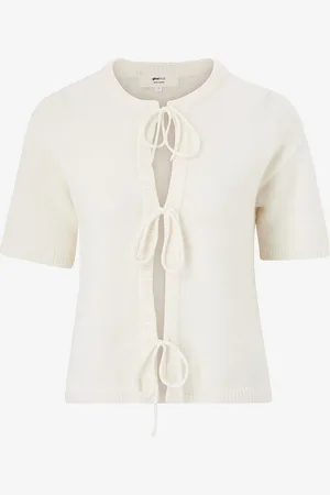Gina Tricot Cardigan Knitted Tie Cardigan