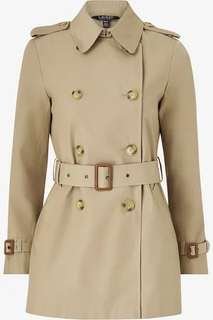 Ralph Lauren Trenchcoat Cotton Blend-DB Blt Trnch 30"