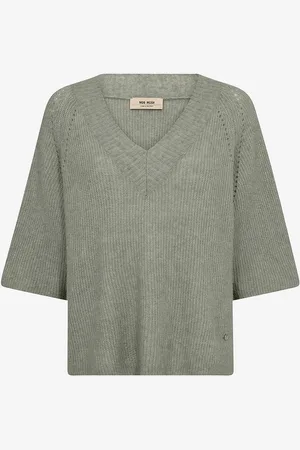 Mos Mosh Trøje mmTaci 3/4 V-neck Knit