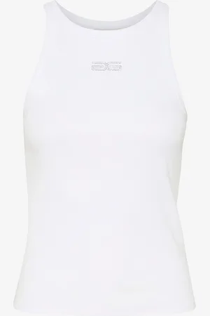 Gestuz Tanktop gzDrew Rhinestone Logo Tank