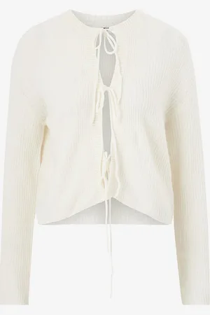 Gina Tricot Cardigan Knitted Tie Cardigan