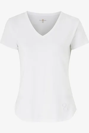 Costa Mani T-shirt Logo V-neck