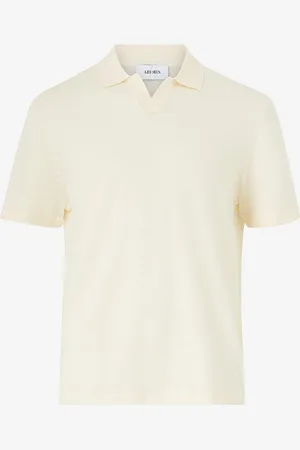 Les Deux Top Emmanuel Polo Knit