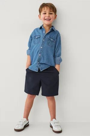 ELLOS Shorts i bomuldstwill