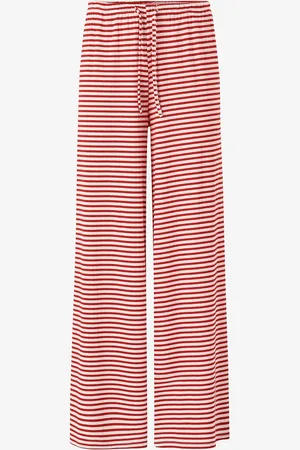 Gina Tricot Bukser Soft Striped Trousers