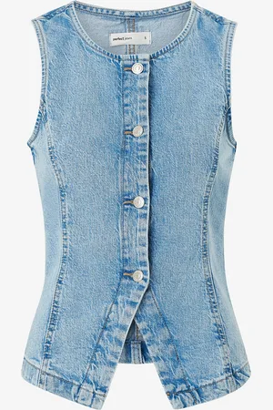 Gina Tricot Denimvest Tailored Denim Vest