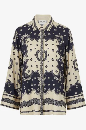 By Malina Skjorte Meya Wide Fit Printed Shirt
