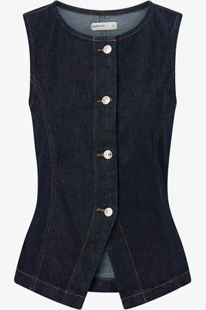 Gina Tricot Denimvest Tailored Denim Vest