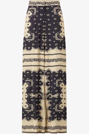 By Malina Bukser Bella Satin Look Palazzo Pants