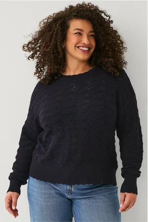 Zizzi Trøje caEmmi L/S Pullover