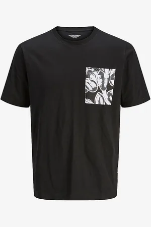 JACK & JONES T-shirt Jorsplit Aop Pocket Tee SS Crew NE