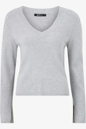 Gina Tricot Pullover V-neck Knitted Top