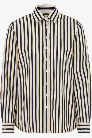 Newhouse Stribet poplin-skjorte Elsa