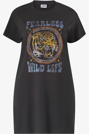 Noisy May T-shirtkjole nmZodiac S/s O-neck Cur