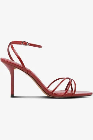 MANGO Sandal med hæl Zazo