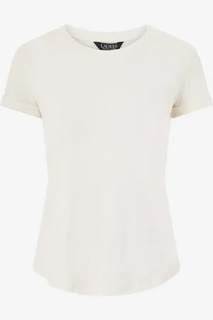 Ralph Lauren T-shirt Cln Linen Blnd Jrsy-ssl-tsh
