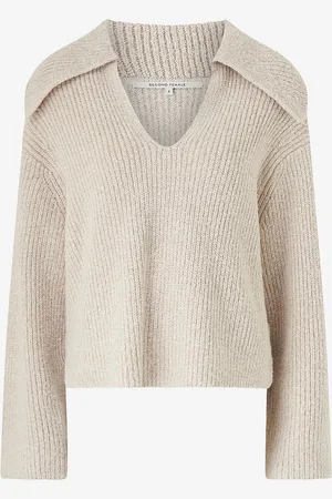 Second Female Trøje Gerda Knit Collar