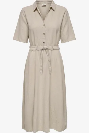 JDY Kjole Say 2/4 Midi Shirt Dress Wvn