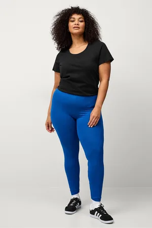Zizzi Leggings Long Slim Fit Stretchy Basic