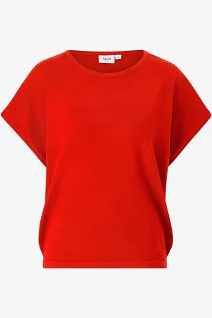 Saint Tropez Top Milasz R-n SS Pullover