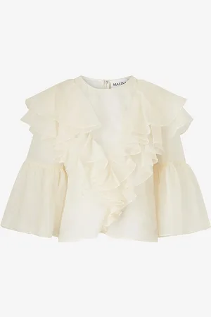 By Malina Bluse Alexia Organza Frill Blouse