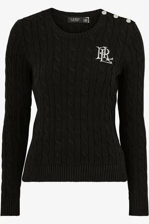Ralph Lauren Trøje Gassed Cotton Sweater