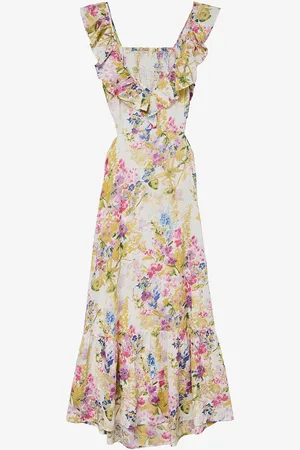 VERO MODA Maxi kjole vmDicthe S/L Ankle Detail Dress